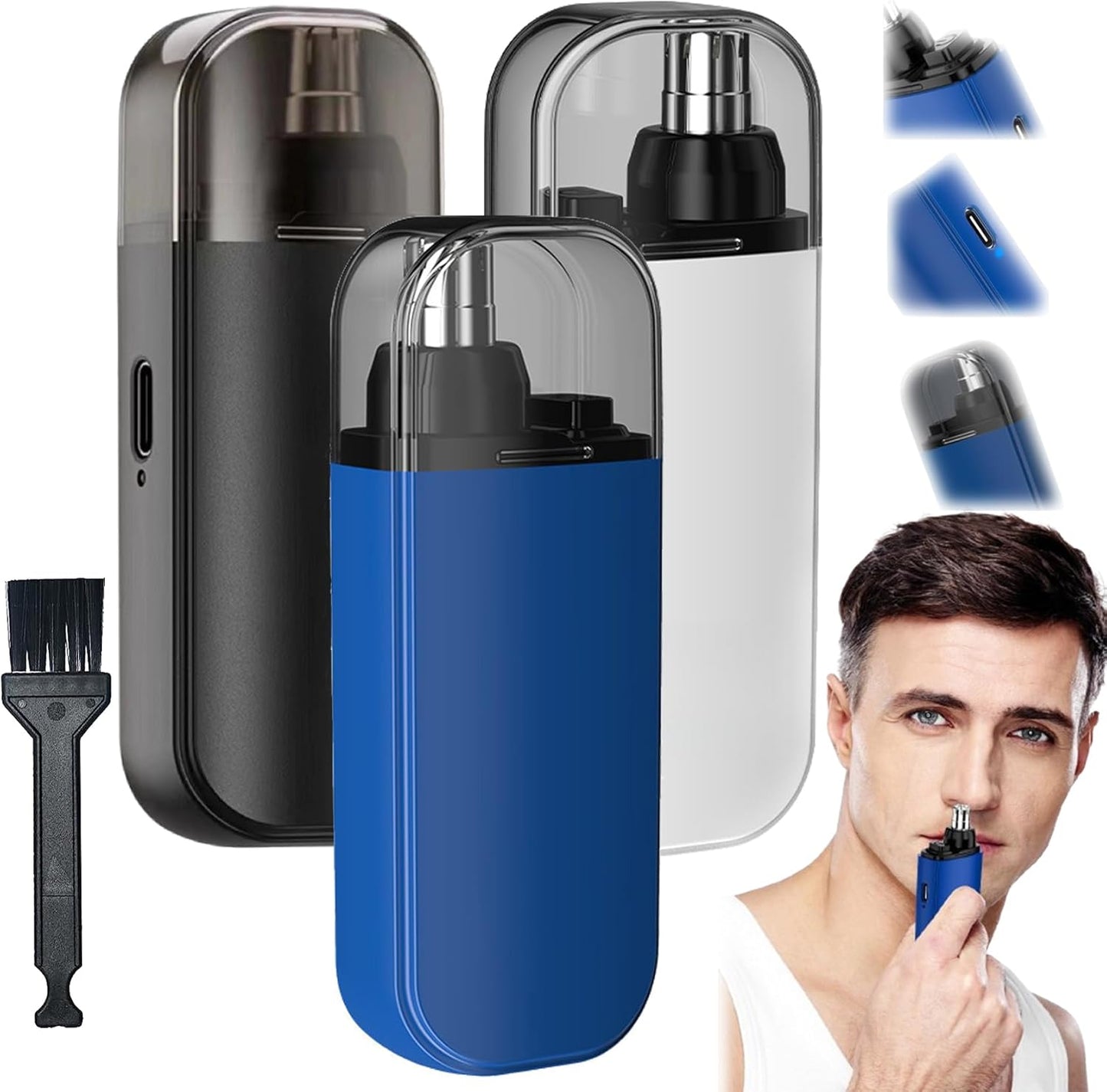 Electric Ear & Nose Hair Trimmer|Digital Display
