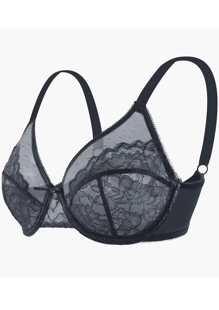 🔥Unlined Comfort Unpadded Full Coverage Underwire Minimizer Bra