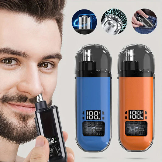Electric Ear & Nose Hair Trimmer|Digital Display