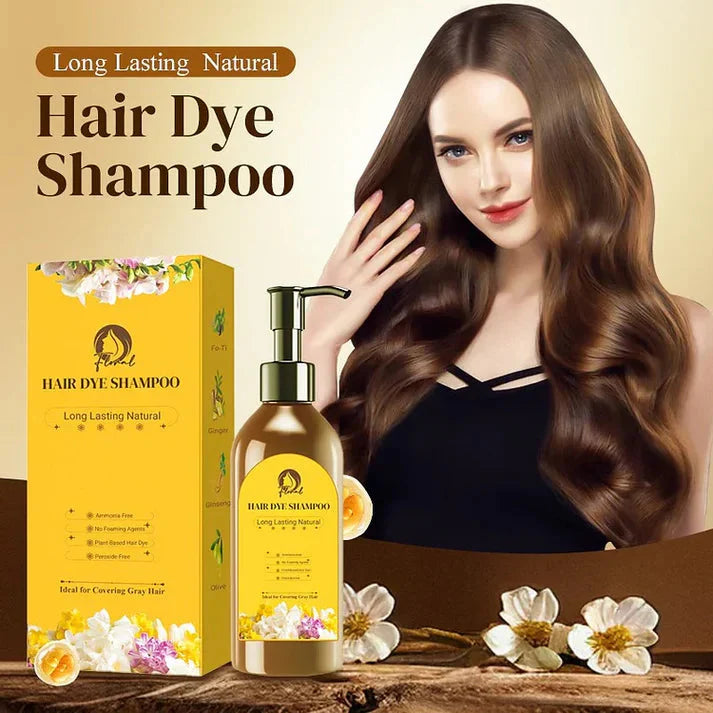 ✨Japanese Long Lasting Natural Hair Dye Shampoo Buy 1 Get 1 Free 🔥