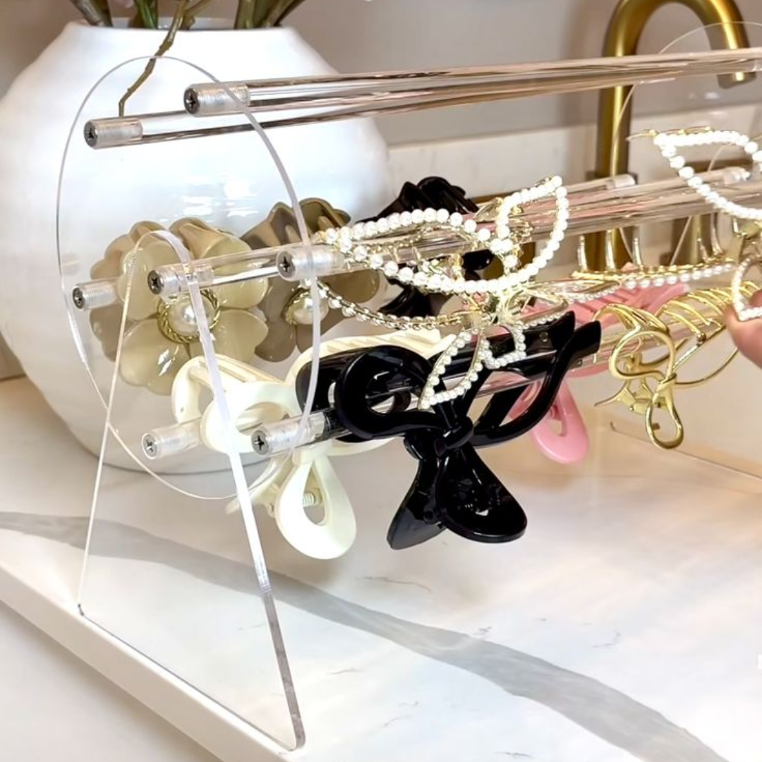 Rotating Claw Clip Organizer