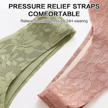 🔥Women's Lace Front Button Large Size Steel Ring Underwear - 🔥Convenient and Comfortable