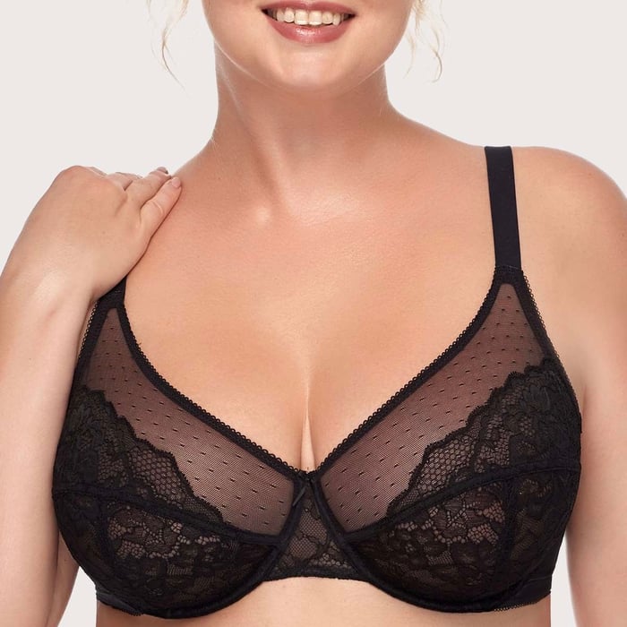 🔥Unlined Comfort Unpadded Full Coverage Underwire Minimizer Bra