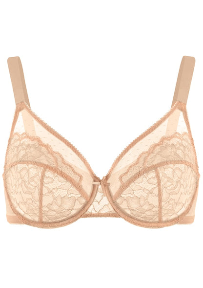 🔥Unlined Comfort Unpadded Full Coverage Underwire Minimizer Bra